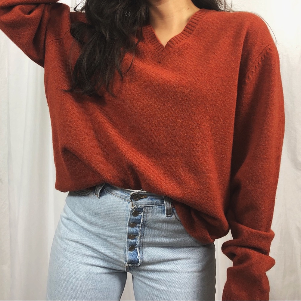 BROOKS BROTHERS/ wool sweater